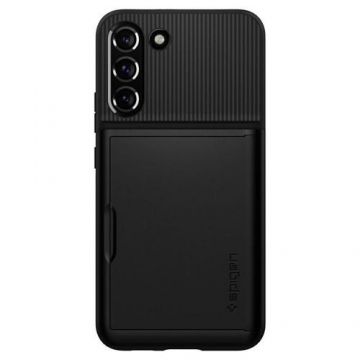 Carcasa Spigen Slim Armor CS compatibila cu Samsung Galaxy S22 Plus Black