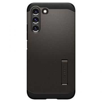 Carcasa Spigen Tough Armor compatibila cu Samsung Galaxy S22 Gunmetal