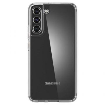 Carcasa Spigen Ultra Hybrid compatibila cu Samsung Galaxy S22 Crystal Clear
