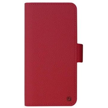 Husa Book Cover Just Must Car Wallet pentru Samsung Galaxy S8 Plus (Rosu)