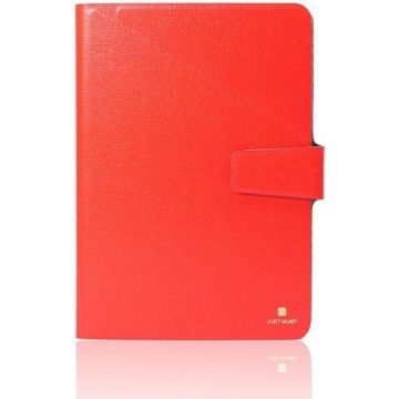 Husa Book cover Just Must Joy JMJOY7-8RD pentru tablete de la 7inch pana la 8inch (Rosu)