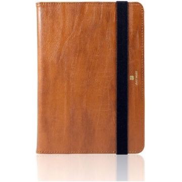 Husa Book cover Just Must Vintage JMVTG8-9BR pentru tablete de la 8inch pana la 9inch (Maro)