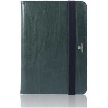 Husa Book cover Just Must Vintage JMVTG8-9OL pentru tablete de la 8inch pana la 9inch (Verde)