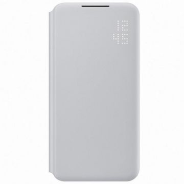 Husa Book Cover Samsung Smart Led View  EF-NS906PJEGEE pentru Samsung galaxy S22 Plus (Alb)