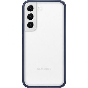 Husa de protectie Samsung Frame Cover pentru Samsung Galaxy S22, Navy