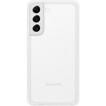 Husa de protectie Samsung Frame pentru Galaxy S22 PLUS, Transparent Husa de protectie Samsung Frame pentru Galaxy S22 PLUS, Transparent