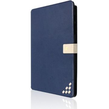 Husa Flip cover Just Must Manner JMMNRT555NV pentru Samsung Galaxy Tab A 9.7 T550/T555 (Albastru)
