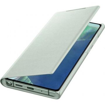 Husa Flip Cover Samsung Led View EF-NN980PMEGEU pentru Samsung Galaxy Note 20 (Verde)