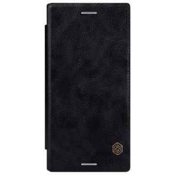Husa pentru Xiaomi Redmi Note 11 / Poco M4 Pro Nillkin QIN Leather, tip carte, negru