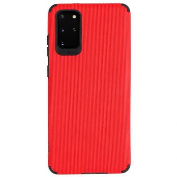 Husa Protectie Spate Lemontti LEMHLS20PR pentru Samsung Galaxy S20 Plus (Rosu)