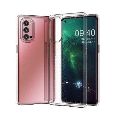 Husa Protectie Spate Lemontti LEMHUCOR4P5GTR pentru Oppo Reno 4 Pro 5G (Transparent)