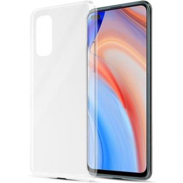 Husa Protectie Spate Lemontti pentru Oppo Reno4 Pro 5, Ultraslim (Transparent)