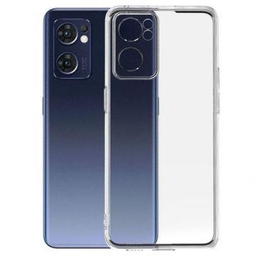 Husa Protectie Spate Lemontti pentru Oppo Reno7 5G (Transparent)