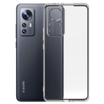 Husa Protectie Spate Lemontti pentru Xiaomi 12 Pro (Transparent)