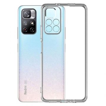 Husa Protectie Spate Lemontti pentru Xiaomi Redmi Note 11T 5G (Transparent)