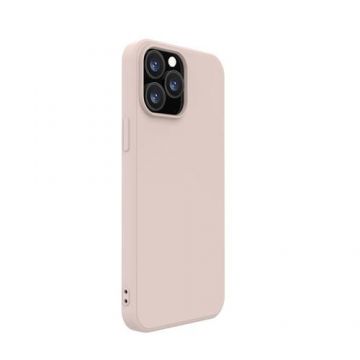 Husa Protectie SPate Lemontti Silicon Soft Slim LHSSSI13PPS pentru iPhone 13 Pro (Roz)