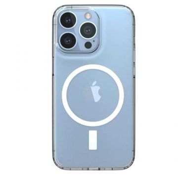 Husa Protectie Spate Next One MagSafe pentru iPhone 13 Pro (Transparent)