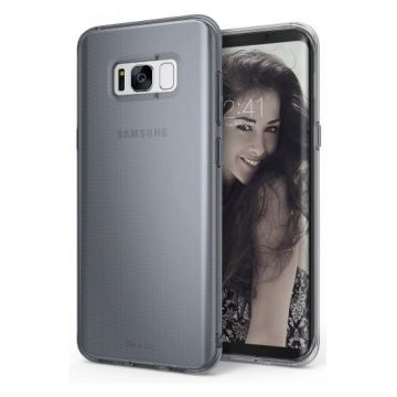 Husa Protectie Spate Ringke Air Smoke pentru Samsung Galaxy S8 Plus (Negru)