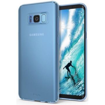 Husa Protectie Spate Ringke pentru Samsung Galaxy S8 Plus (Albastru transparent)