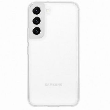 Husa Protectie Spate Samsung EF-QS901CTEGWW pentru Samsung Galaxy S22 (Transparent)