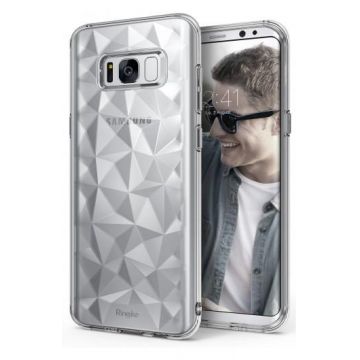 Husa Protectie Spate Samsung Galaxy S8 Plus Prism Clear Ringke pentru Samsung Galaxy S8 Plus (Transparent)