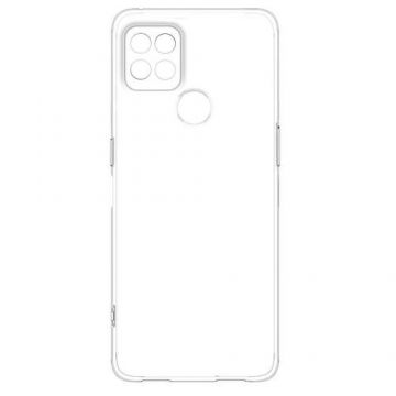 Husa Protectie Spate Silicon Lemontti pentru Oppo A15s (Transparent) Husa Protectie Spate Silicon Lemontti pentru Oppo A15s (Transparent)