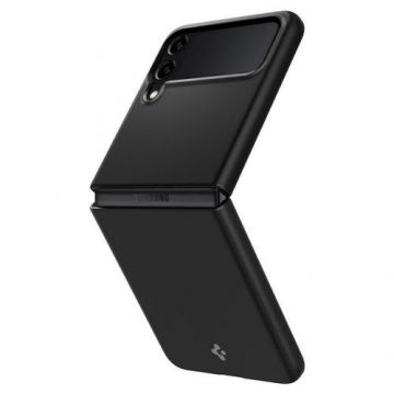 Husa Protectie Spate Spigen Airskin pentru Samsung Galaxy Z Flip 3 (Negru)