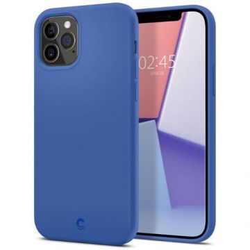 Husa Protectie Spate Spigen Cyrill Silicon ACS01654 pentru iPhone 12 Pro Max (Albastru)