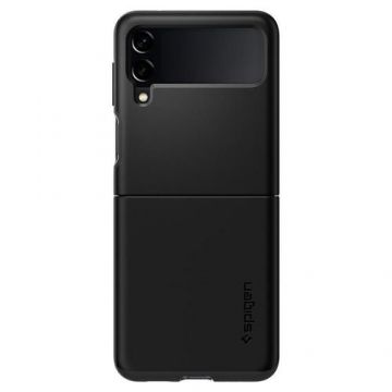 Husa Protectie Spate Spigen Thin Fit ACS03079 pentru Samsung Galaxy Z Flip 3 (Negru)