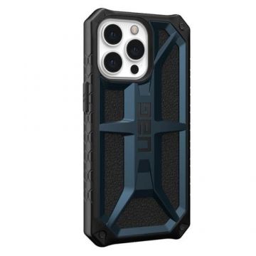 Husa Protectie Spate UAG Monarch Series 113151115555 pentru iPhone 13 Pro (Albastru)