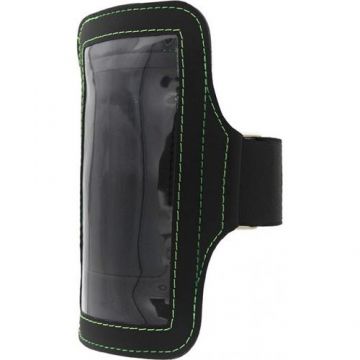 Husa tip suport de brat Tellur, 4inch, Black/Green