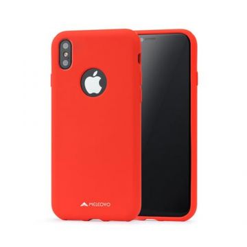 Protecte Spate Meleovo MLVSJIPHXRD, pentru iPhone X (Rosu)