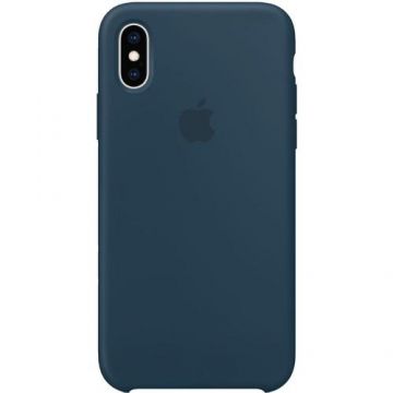 Protectie Spate Apple Silicon Pacific MUJQ2ZM/A pentru Apple iPhone XS Max (Verde)