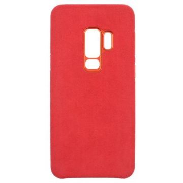 Protectie Spate Just Must Origin Fiber pentru Samsung Galaxy S9 Plus (Rosu)