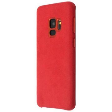 Protectie Spate Just Must Origin Fiber pentru Samsung Galaxy S9 (Rosu)