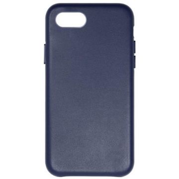 Protectie Spate Just Must Origin Leather pentru Apple iPhone 7/8 (Albastru)