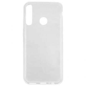 Protectie Spate Lemontti Silicon Transparent pentru Huawei P40 Lite E (Transparent)