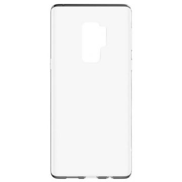 Protectie Spate Lemontti Silicon Ultraslim LEMSILSLIMG965CL pentru Samsung Galaxy S9 Plus (Transparent)