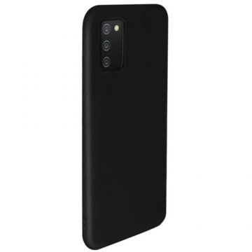 Protectie Spate Lemontti Silky LEMHSA02SNG pentru Samsung Galaxy A02s (Negru)