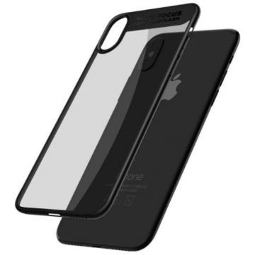 Protectie Spate Mcdodo Dual Clear Bumper pentru iPhone X (Transparent/Negru) Protectie Spate Mcdodo Dual Clear Bumper pentru iPhone X (Transparent/Negru)