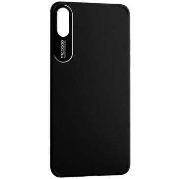 Protectie spate Mcdodo Sharp Aluminum Alloy pentru iPhone X (Negru)