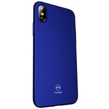 Protectie spate Mcdodo Super Vision Grip pentru iPhone X (Albastru)