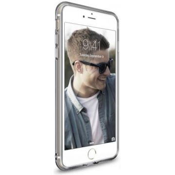 Protectie spate Ringke Air 153523 pentru Apple iPhone 7 Plus (Transparent/Negru)