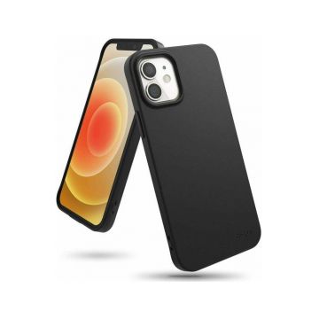 Protectie Spate Ringke Air S pentru Apple iPhone 12 Mini (Negru)