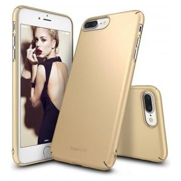 Protectie spate Ringke Slim 153370 pentru Apple iPhone 7 Plus (Auriu)