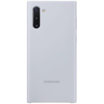 Protectie spate Samsung EF-PN970TSEGWW Silicon pentru Samsung Galaxy Note 10 (Argintiu)