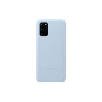 Protectie Spate Samsung Leather EF-VG985LLEGEU pentru Samsung Galaxy S20 Plus (Albastru)