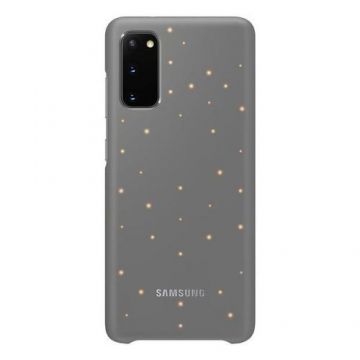 Protectie Spate Samsung LED EF-KG980CJEGEU pentru Samsung Galaxy S20 (Gri)