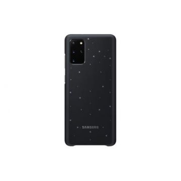 Protectie Spate Samsung Smart LED EF-KG985CBEGEU pentru Samsung Galaxy S20 Plus (Negru)