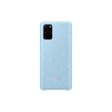 Protectie Spate Samsung Smart LED EF-KG985CLEGEU pentru Samsung Galaxy S20 Plus (Albastru)